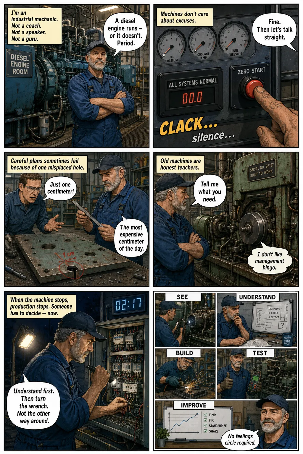 Machines Don’t Like Excuses — page 1