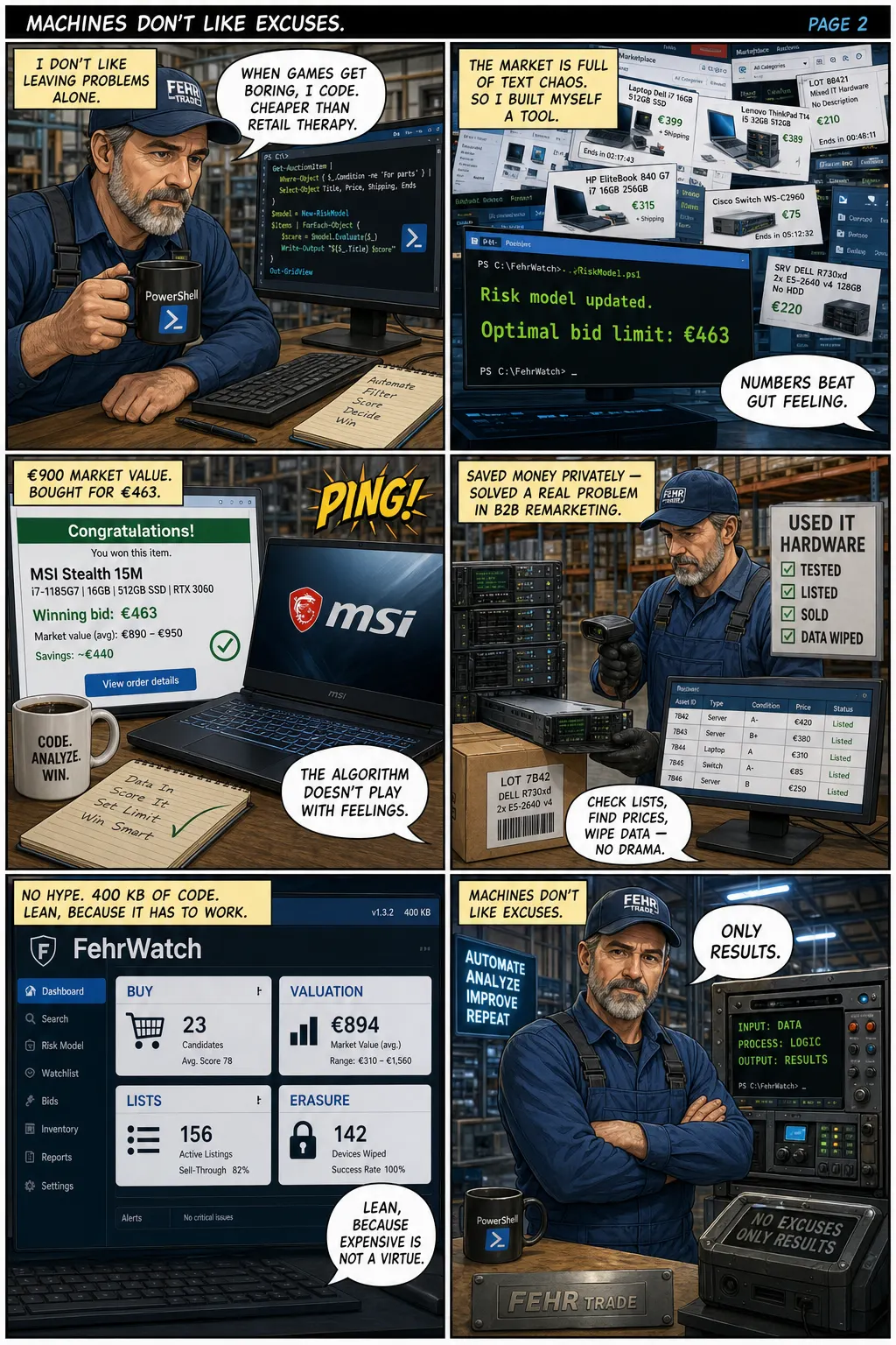 Machines Don’t Like Excuses — page 2